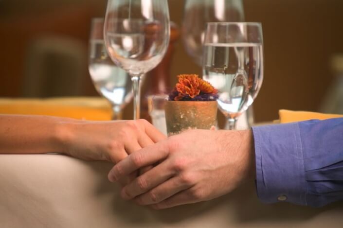 Romantic Dining in Shropshire Romantic Celebration in Shropshire