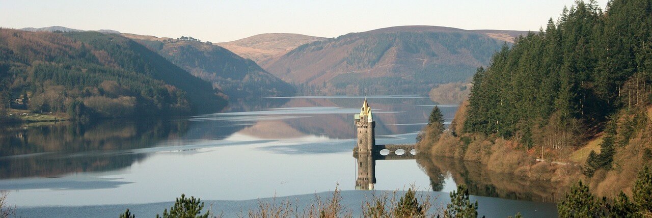 Lake Vyrnwy Landscape Lake Vyrnwy